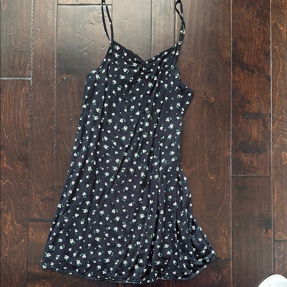 Floral Spaghetti Strap Dress